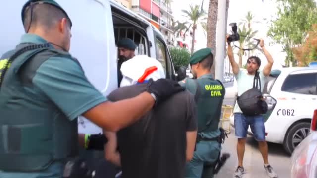 Pasan a disposición judicial los cinco jóvenes franceses detenidos por una violación múltiple en Benidorm