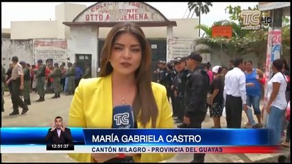 Vicepresidente recorre unidades educativas paralizadas en Milagro