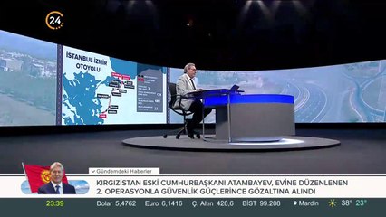 Binali Yıldırım otoyolda görüntülendi