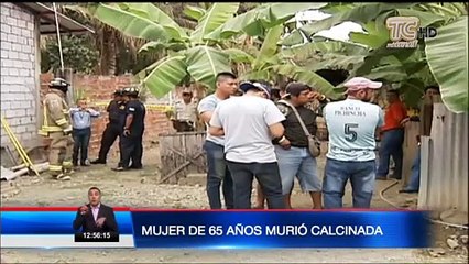 Mujer de 65 años murió calcinada en incendio ¿estaba encadenada?