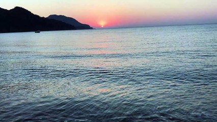 Adrasan'da gün doğumu