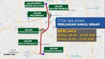 Di Jalan-jalan Ini Ganjil-Genap Juga Diterapkan