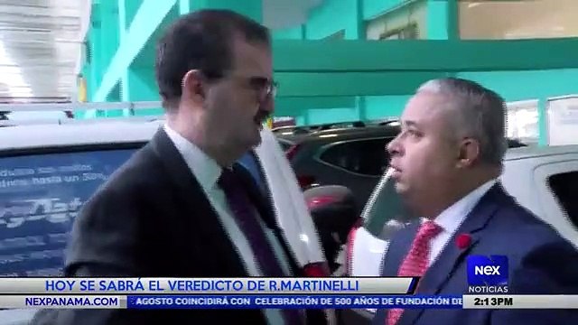 Hoy se sabrá el veredicto de R. Martinelli - Nex Noticias