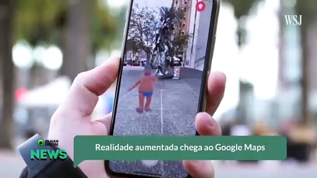 Realidade aumentada chega ao Google Maps