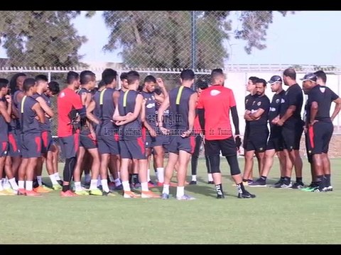 صور من الحصة التدريبية لهذا المساء Espérance Sportive de Tunis