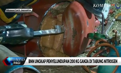 Télécharger la video: BNN Ungkap Penyelundupan 200 Kg Ganja di Tabung Nitrogen