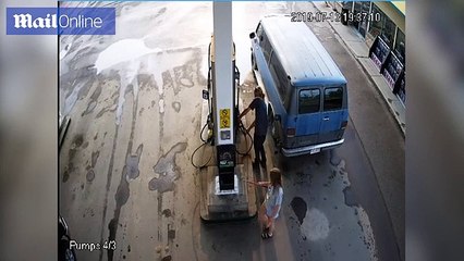 Backpacking couple hug for the last time before their murder