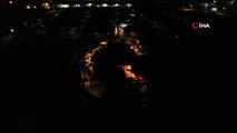 Tuzla Organize Sanayi Bölgesin'de Boya fabrikasında yangın çıktı
