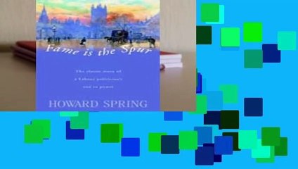 [FREE] Fame is the Spur