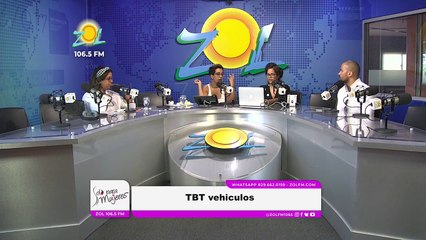 Comentando en Solo Para Mujeres sobre carros TBT