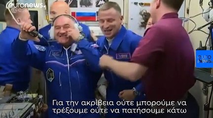 O ανταποκριτής αστροναύτης του euronews Λούκα Παρμιτάνο στο διάστημα