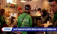 Alat Makan Plastik Sekali Pakai Ikut Berbayar