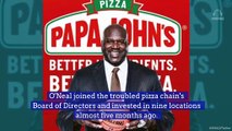 Shaquille O'Neal Reveals Newest Papa John's Creation