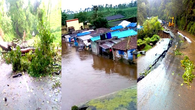 வரலாறு காணாத மழை.. தண்ணீரில் தத்தளிக்கும் நீலகிரி | Heavy Rainfall in Nilgiris- வீடியோ