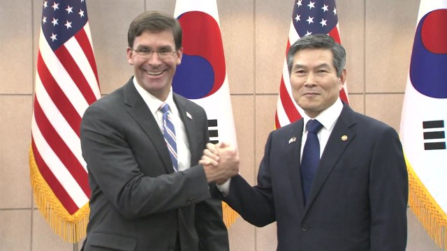 한미 국방장관 회담 종료... 철통 동맹 재확인 / YTN