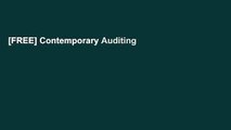 [FREE] Contemporary Auditing