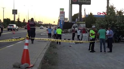 Kaldırımdaki yayalara çarptı: Anne ve kızı hayatını kaybetti