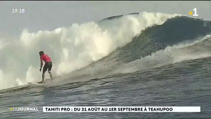 La Tahiti pro en exclusivité sur la 1ère entre le 21 août et le 1er septembre
