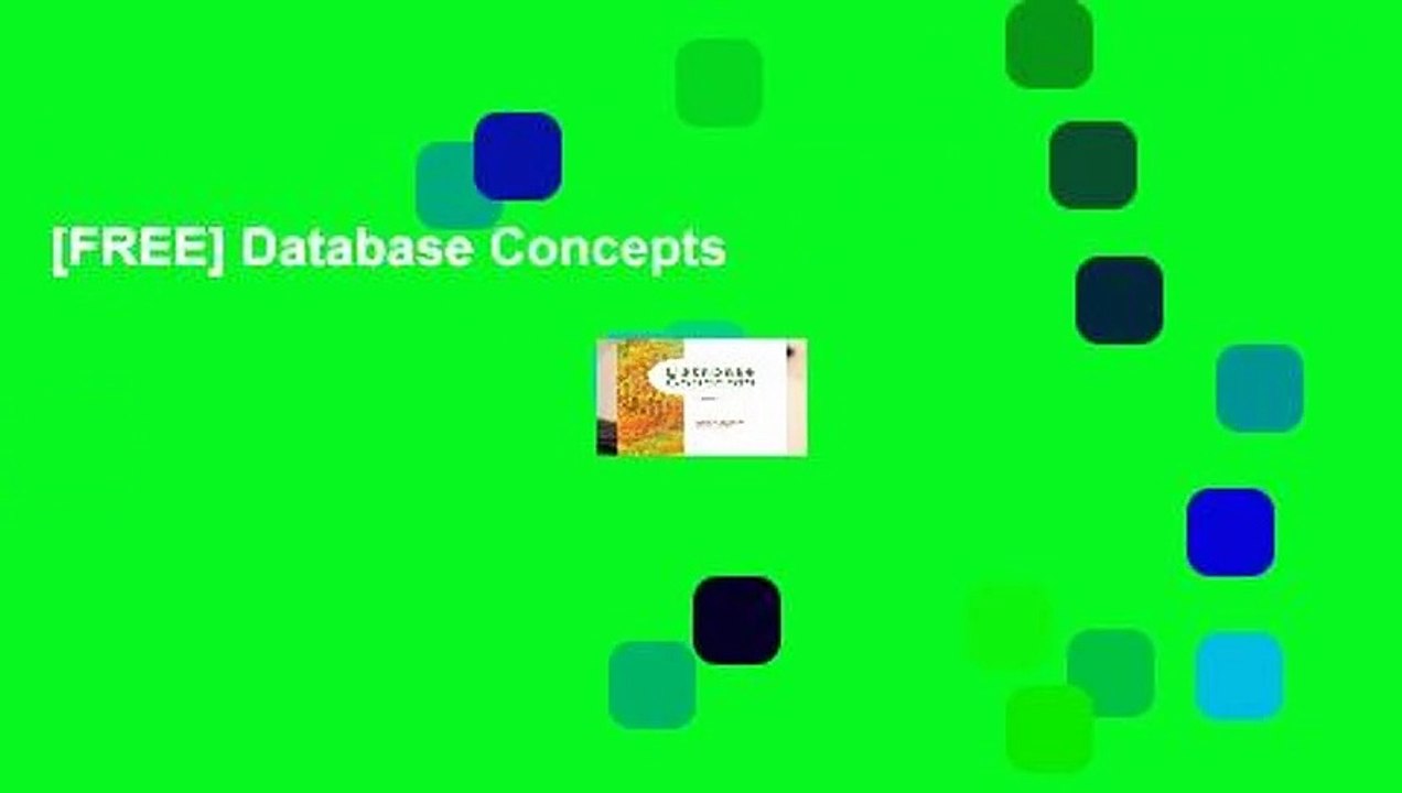 [FREE] Database Concepts