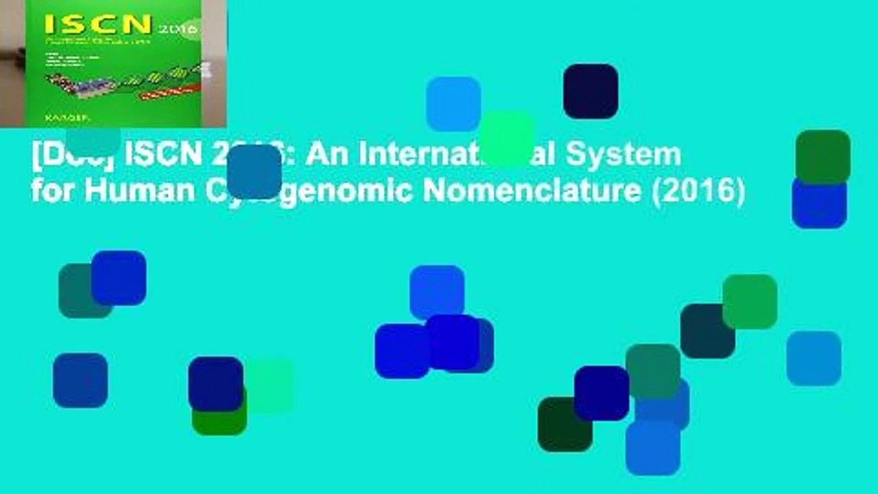 [Doc] ISCN 2016: An International System for Human Cytogenomic ...