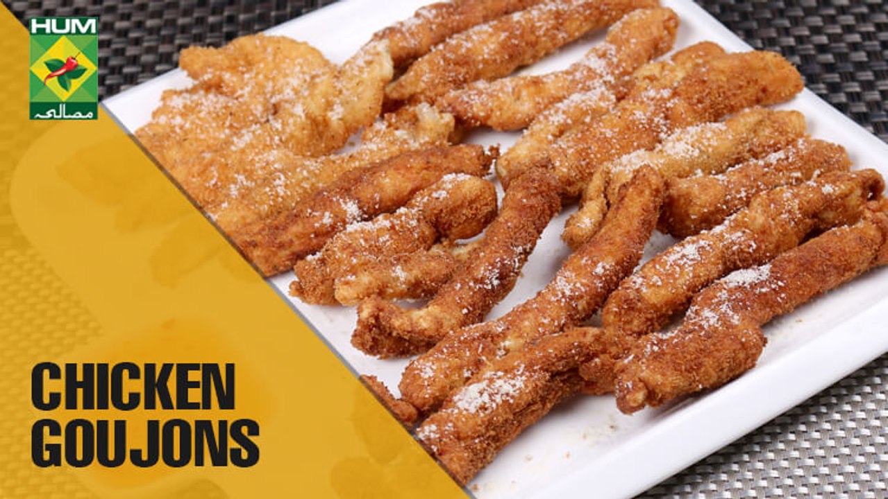 Crunchy & Tasty Chicken Goujons  | Evening With Shireen | Masala TV Show | Shireen Anwar