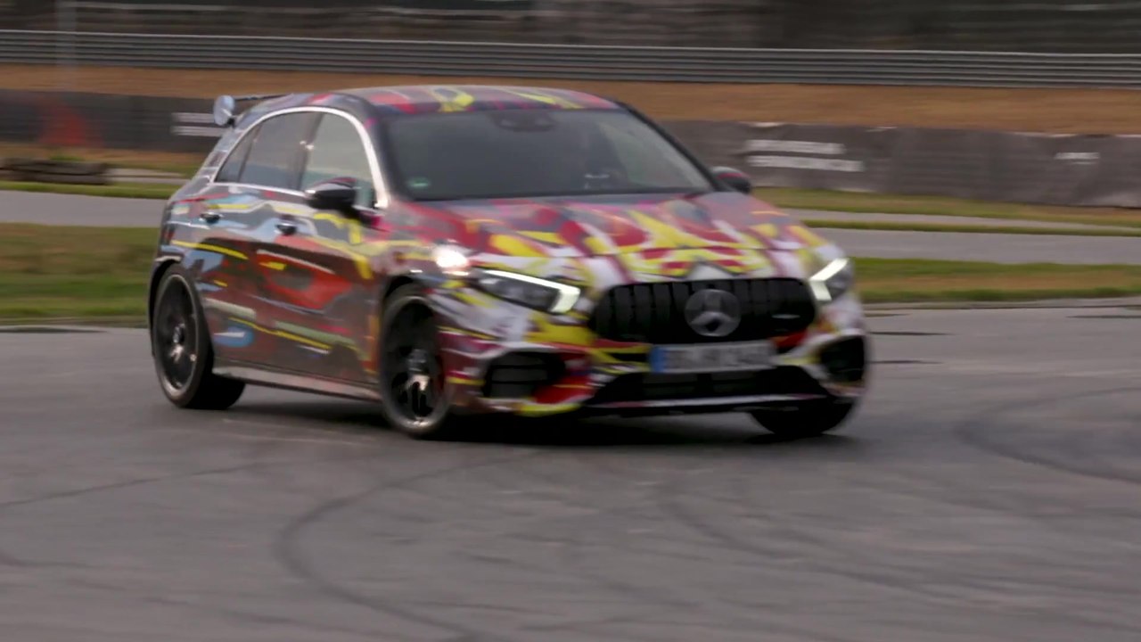 Der neue Mercedes-AMG A 45 4MATIC+ - Allradantrieb AMG Performance 4MATIC+ mit AMG TORQUE CONTROL