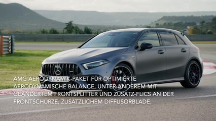 Download Video: Der neue Mercedes-AMG A 45 4MATIC+ - Die wichtigsten optionalen Exterieur-Elemente