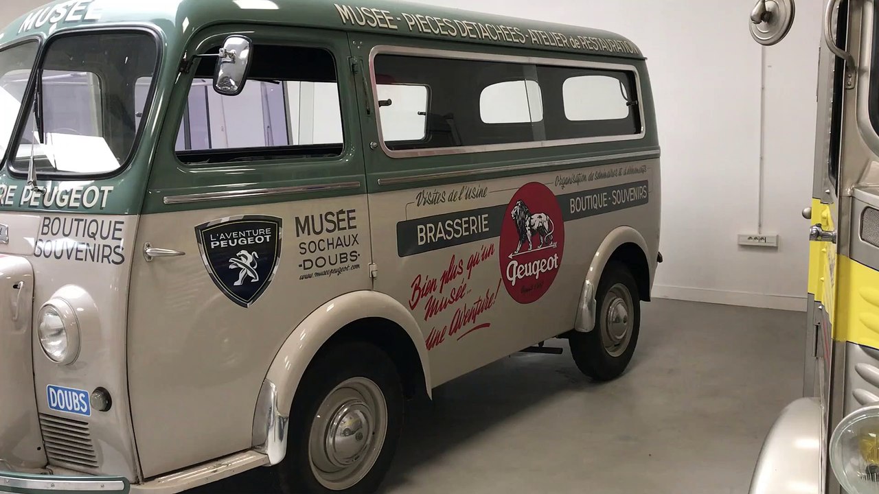 L'utilitaire D4A revit le temps d'une exposition au musée Peugeot