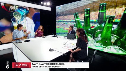A la Une des GG : Faut-il autoriser l'alcool dans les stades ? - 09/08
