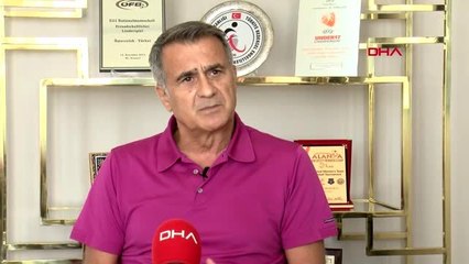 SPOR Şenol Güneş'ten DHA'ya çok özel açıklamalar!