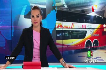 Accidente en Terminal Plaza Norte: conductor dio negativo en dosaje etílico