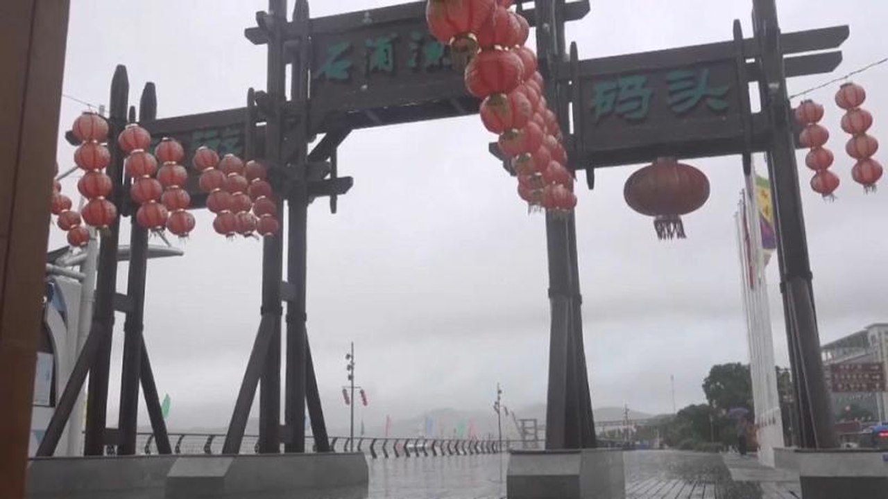 China: Alarmstufe Rot wegen Taifun Lekima