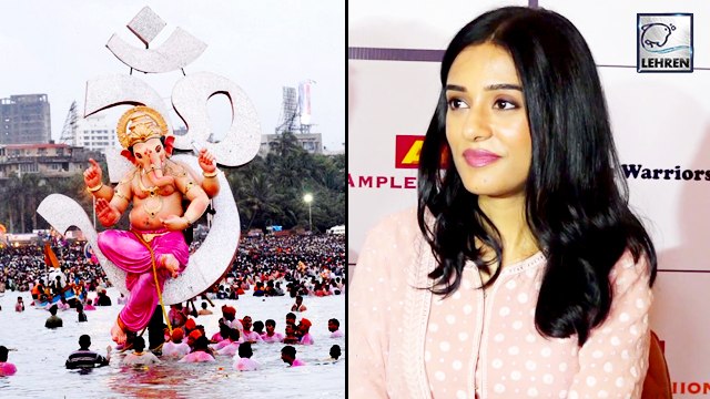 Actress Amrita Rao Launched Eco-Friendly Ganpati Festival