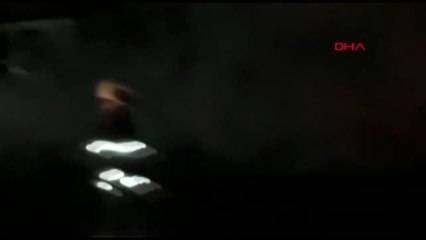 MERSİN OTOBÜS YANDI 40 YOLCU SON ANDA KURTARILDI