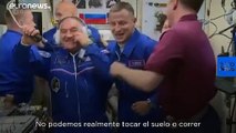 El astronauta Luca Parmitano envía su primer vídeo desde el espacio