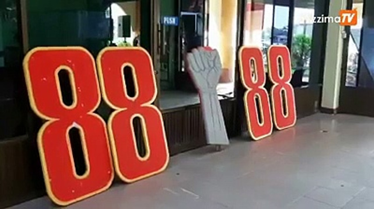 ပုသိမ္တြင္ ၈၈ ရင္ျပင္ႏွင့္ ေမာ္ကြန္းေက်ာက္တိုင္ ျဖစ္ေျမာက္ေရးလုပ္ေဆာင္ေန