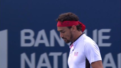 Montréal - Mannarino dominé par Fognini