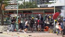 Sciopero generale a Hong Kong, scontri e decine di arresti
