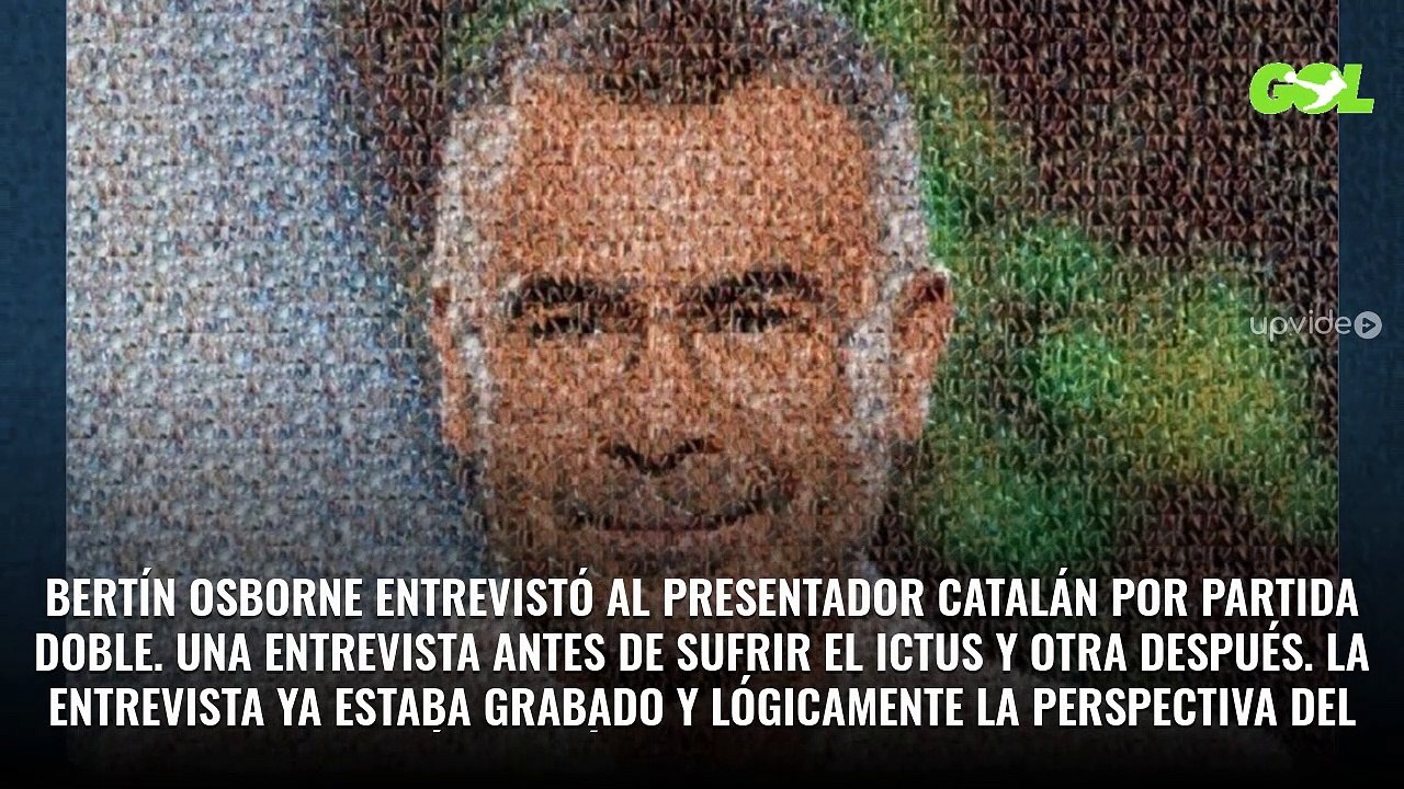 La “¡brutal foto!” de Jorge Javier Vázquez antes de operarse la cara (y el cuerpo)
