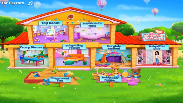 Fun Baby Care Kids Games - Babysitter Craziness - Play Fun Bath Time, DressUp & Makeover Kids Games