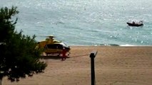 Rescaten en estat crític un home que s'ofegava a la Platja Gran de Platja d'Aro