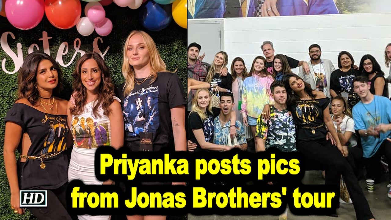 Wives on tour: Priyanka posts pics from Jonas Brothers' tour