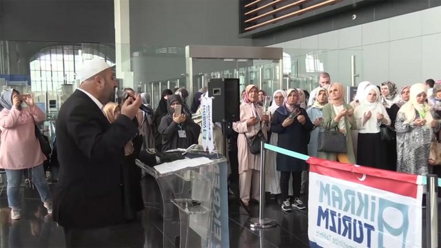 استعداد الحجاج الأتراك لأداء الفريضة