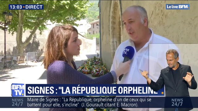 Moi, l'accident, je n'y crois pas. Le fils du maire de Signes réclame des preuves