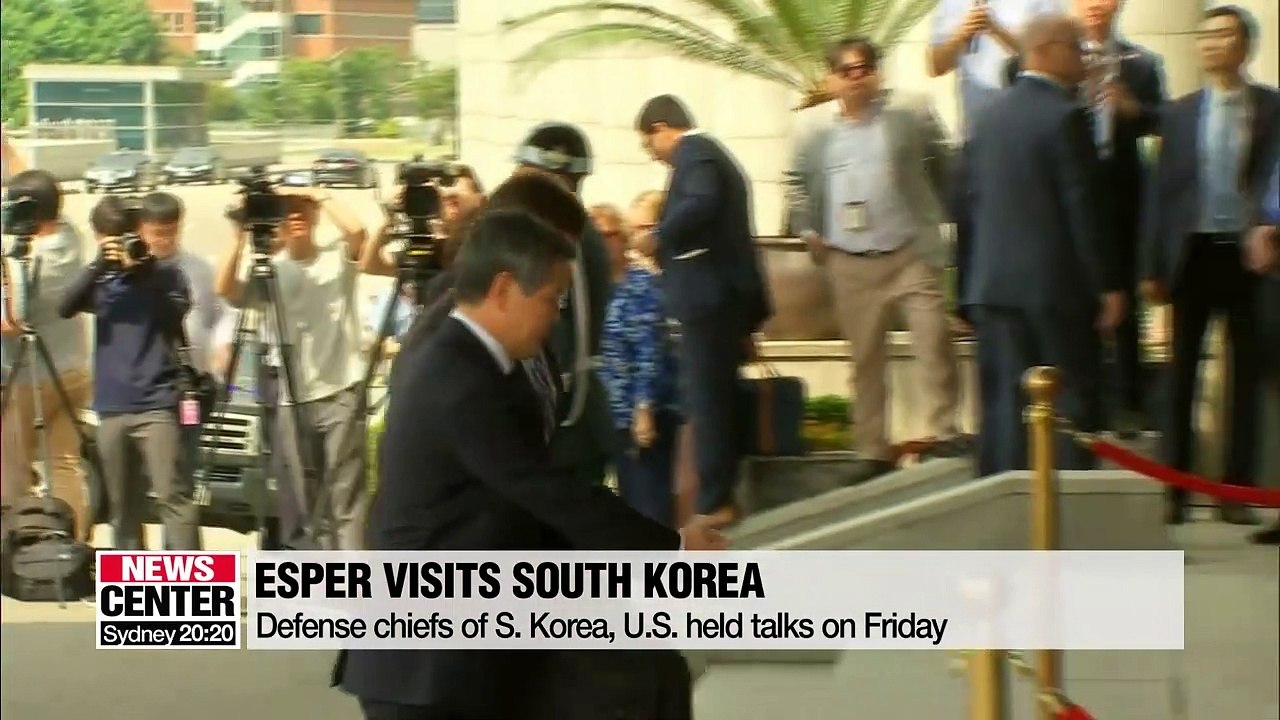 Defense chiefs of S. Korea, U.S. held talks on Friday