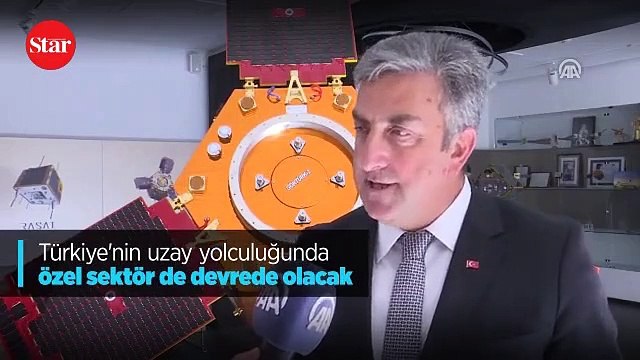 Türkiye Uzay Ajansı Başkanı Yıldırım: Türkiye, uzayda büyük hamle yapacaksa burada özel sektörün de devrede olması gerekiyor