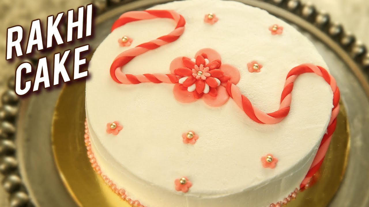 Rakhi Cake | Raksha Bandhan Special | How To Make Rakhi Fondant Cake - Bhumika