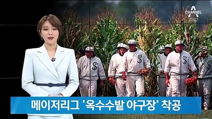영화 속 ‘옥수수밭 야구장’…메이저리그, 현실로 옮긴다