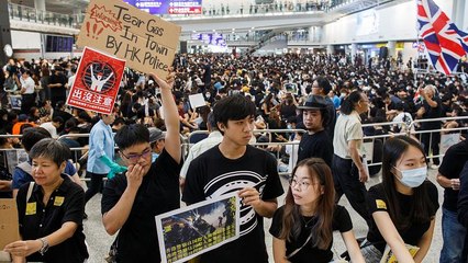 ناآرامی در هنگ‌کنگ؛ آغاز تجمع اعتراضی ۳ روزه در فرودگاه