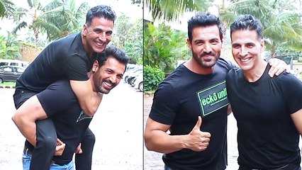 Akshay Kumar And John Abraham REUNITE To Promote Upcoming Films